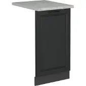 Vicco R-Line Vaatwasserfrontpaneel – 45 cm, WB Marmer Antraciet landhuis