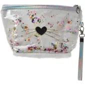 Juleeze Toilettas Dames Hart 23x13 cm Wit Polyurethaan