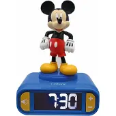 Lexibook Digitale wekker met Mickey 3D nachtlampje en geluidseffecten