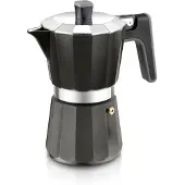 Big Buy Cooking Italiaanse koffiemachine, Black Edition, merk BRA