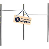 Hudora Dubbele horizontale draaistang Fabian Pro | Maat TU