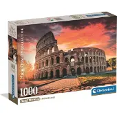 Clementoni - Puzzel - 1000 Stukjes - Romeinse Zonsondergang - Puzzel Voor Volwassenen - High Quality Collection