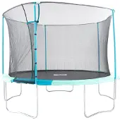Tp Toys Trampoline 366 cm met veiligheidsnet zwart/