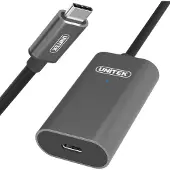 UNITEK U305A USB-kabel 5 m USB 3.2 Gen 1 (3.1 Gen 1) USB C Grijs