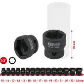 Ks Tools 5150055 515.0055 Verwisselbare koppen 1/2 (12,5 mm)