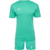Hummel Trainingspak aqua / wit