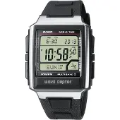 Casio Horloge, Wv-59e-1avef, Zilver, (Digitaal horloge, Radiogestuurde klok, Hybride klok, 39 mm)