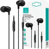 Usams SJ594 In-ear oordopjes (3.5mm) - Zwart