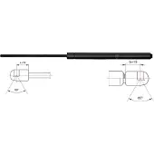 METZGER 2110483 Gasveer achterklep