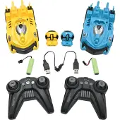 Lexibook Crosslander BUMPER – set of 2 Bumper cars met 2 removable figures met licht- en geluidseffecten