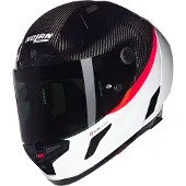 Nolan X-804 RS D.O.C. Carbon Glossy Integraalhelm Koolstof/Oranje/Wit S, unisex zwart