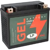 Landport 12V 20Ah accu voor motorfiets, startaccu MG LTX20-4