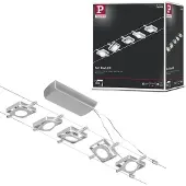 Paulmann 94420 Kabelsysteem compleet LED vast ingebouwd LED Chroom (mat), Chroom