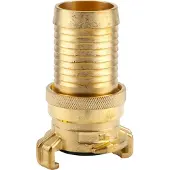 Gardena 07122-20 Messing Zuig- en hoge druk klauwkoppeling Klauwkoppeling, 32 mm (1 1/4) Ø