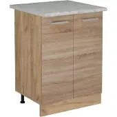 Vicco R-Line Keukenonderkast – 60 cm WB Marmer Sonoma