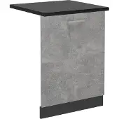 Vicco R-Line Vaatwasserfrontpaneel – 60 cm, WB Marmer Beton