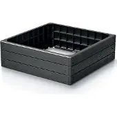 Prosperplast Kweekbak Kweekkader Moestuin Base Woody 76x76x25 ANTRACIET
