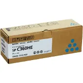 Ricoh Toner 408185 (SP C360HE) Cyaan Hoge capaciteit