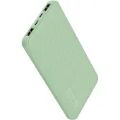 Trust Primo Powerbank - 10000 mAh - USB A/USB C - Groen
