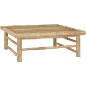 Syfax Tuintafel 65x65x30 cm bamboe