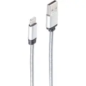 Shiverpeaks BS14-13001 USB-kabel 1 m USB 2.0 USB A Zilver