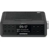 Nordmende Transita 115 Digitale Wekkerradio – DAB+/FM – 3W – Dubbel Alarm – OLED Display – Antraciet – 19,3 x 11,5 x 6,6 cm