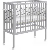 VitaliSpa Sophie Aanschuifbed – 94 x 42.5 cm 2 zijrails Grijs
