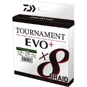 Daiwa Tournament Evo Plus Braided Line 135 M Zwart 0.100 mm