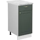Vicco Fame-Line Keukenonderkast – 40 cm, WB Marmer Groen-Goud Landhuis