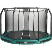 Salta Premium Ground Trampoline met Veiligheidsnet - 305 cm - Groen