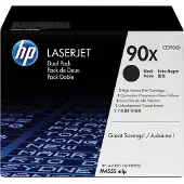 HP Voordeelpakket 2 x LaserJet CE390XD printcassette zwart