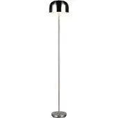 TRIO REALITY JEFF - Vloerlamp - Nikkel mat - incl. 1x SMD 2,5 W - 4-stappen TOUCH - USB-aansluiting - Oplaadbaar - Snoerloos