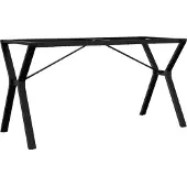 vidaXL Eettafelpoten Y-frame 140x60x73 cm staal