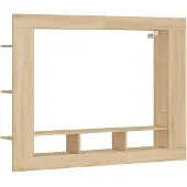Syfax Tv-meubel 152x22x113 cm bewerkt hout sonoma eikenkleurig