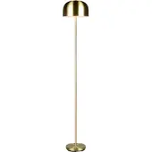 RL LIVE YOUR LIGHT REALITY JEFF - Vloerlamp - Messing mat - incl. 1x SMD 2,5 W - 4-stappen TOUCH - USB-aansluiting - Oplaadbaar - Snoerloos