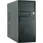 Chieftec CG-04B-OP Midi-tower PC-behuizing Zwart Harde schijf installatie zonder gereedschap