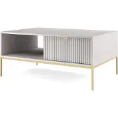 Selsey Salontafel Louis | spaanplaat grijs 104x46x68 cm salontafels | NADUVI