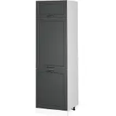 Vicco R-Line Koelkast ombouwkast – 60 cm Antraciet landhuis