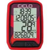 Ciclosport Protos 213 Draadloze Snelheidsmeter - Rood