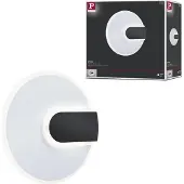 Paulmann 71169 LED-wandlamp LED vast ingebouwd 9 W LED Wit, Zwart