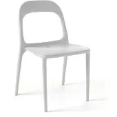Oviala - Witte kunststof stoel - Milan