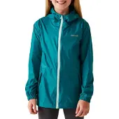 Regatta Waterdichte meisjesjas met capuchon Pack-It III | Maat 7/8 ans