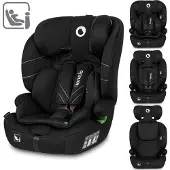Lionelo Levi - Autostoel - vanaf 1,5 tot 12 jaar (76-150 cm / 9-36 kg / Groep 1/2/3) - Comfortabele Brede Zitting - Memory Foam - 10-standen Hoofdsteun - i-Size Autostoeltje