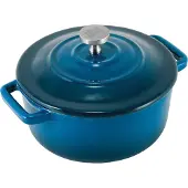Carl Schmidt Sohn GmbH XANTEN Mini-pot, diameter: 13 x 10 cm, gietijzer, petrolkleur