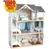 Small Foot - Houten Urban Villa Poppenhuis met Accessoires, 13dlg.