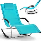 Tillvex Tillvex- schommelstoel turquoise-tuin ligstoel- relax ligstoel- ligstoel schommel- ligstoel camping