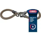ABUS Fietsslot Kettingslot - Infinity Loop 1806 - Security level 6 - oranje - 140 cm - Geschikt voor elektrische fietsen en stadsfietsen