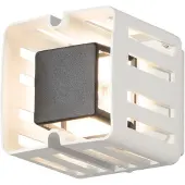 Konstsmide Pescara 7978-250 LED-buitenlamp (wand) Energielabel: F (A - G) LED LED vast ingebouwd 3 W Wit, Zwart