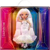 Mga 2022 Feesteditie Roxie Pop met Multicolore Haar en Iriserende Jurk - Geweldig Cadeau