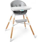 Skip Hop 4 In 1 Evolutionary High Chair Zilver Kinderen